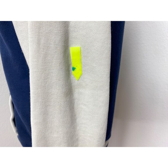 Ambiance Womans Jacket Large Bomber Academia Fleece Letter H School  Snaps Flaws - Picture 7 of 14